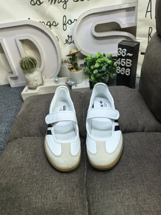Adidas Samba White Black Gum Lifestyle Sneakers 10