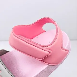 Adidas Sandale Slide Rose Gris Enfants Sandales Casual 15