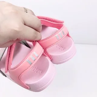 Adidas Sandale Slide Rose Gris Enfants Sandales Casual 19