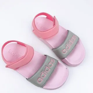 Adidas Sandale Slide Rose Gris Enfants Sandales Casual 21
