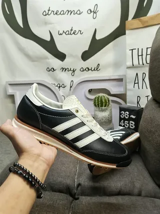 Adidas Spezial Black and White Lifestyle Sneakers 5