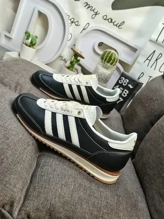 Adidas Spezial Black and White Lifestyle Sneakers 7