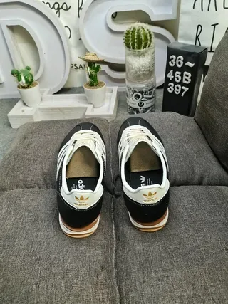 Adidas Spezial Black and White Lifestyle Sneakers 8