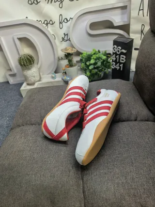 Adidas Spezial Blue Beige Low-Top Velcro Strap Lifestyle Sneakers 6
