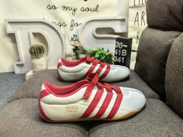 Adidas Spezial Blue Beige Low-Top Velcro Strap Lifestyle Sneakers 11