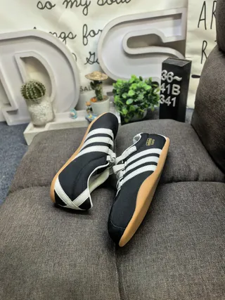 Adidas Spezial Blue Beige Low-Top Velcro Strap Lifestyle Sneakers 16