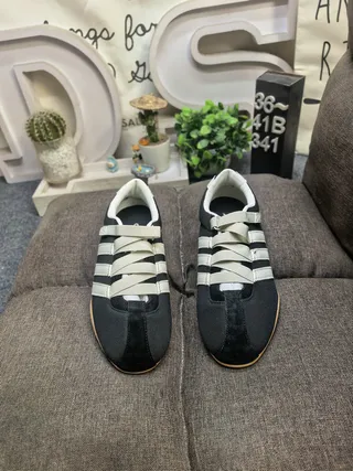 Adidas Spezial Blue Beige Low-Top Velcro Strap Lifestyle Sneakers 20