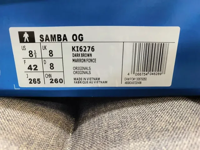 Adidas Spezial भूरा और क्रीम ब्रोग-परफोरेटेड लाइफस्टाइल स्नीकर 2