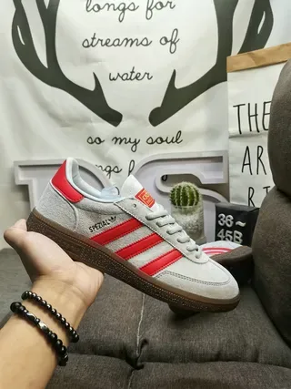 Adidas Spezial Leopard-Print Suede Lifestyle Sneakers 5