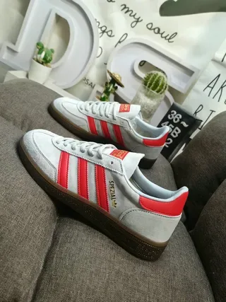Adidas Spezial Leopard-Print Suede Lifestyle Sneakers 7