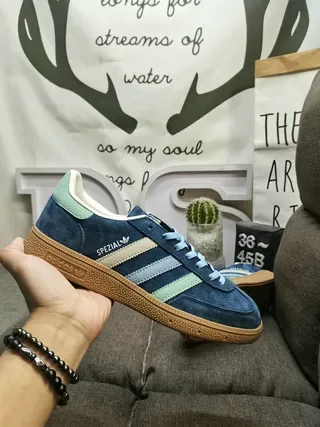 Adidas Spezial Leopard-Print Suede Lifestyle Sneakers 15