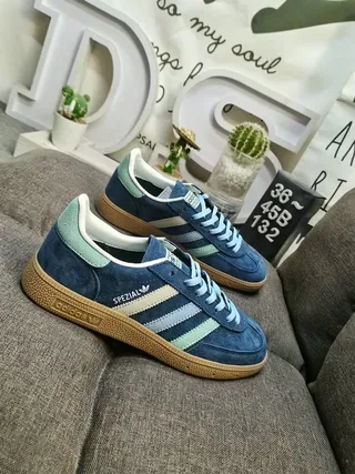 Adidas Spezial Leopard-Print Suede Lifestyle Sneakers 19