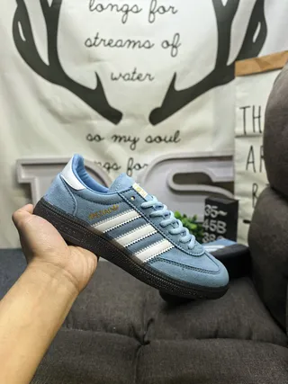 Adidas Spezial Light Blue Suede Lifestyle Sneakers 5