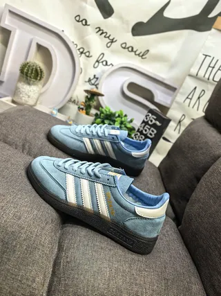 Adidas Spezial Light Blue Suede Lifestyle Sneakers 7