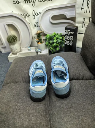 Adidas Spezial Light Blue Suede Lifestyle Sneakers 8