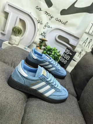 Adidas Spezial Light Blue Suede Lifestyle Sneakers 9