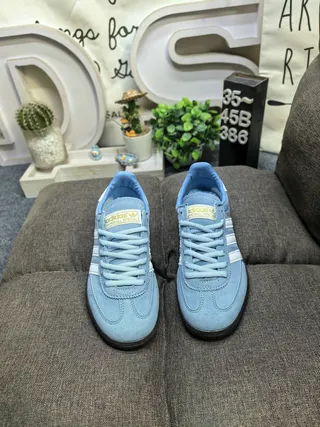 Adidas Spezial Light Blue Suede Lifestyle Sneakers 10