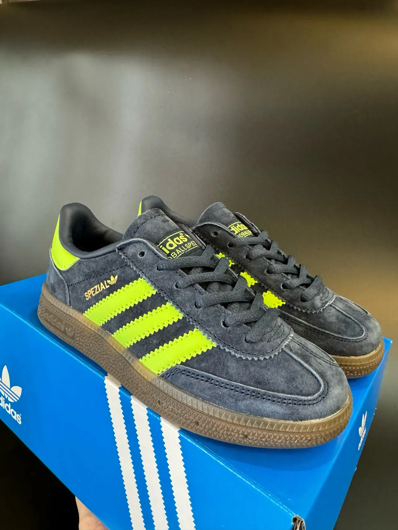 Adidas Spezial Light Blue Suede Lifestyle Sneakers 6