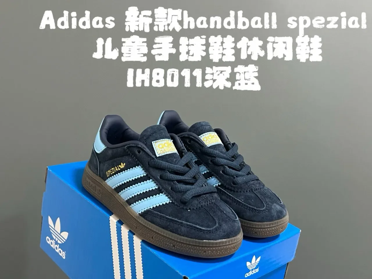 Adidas Spezial Light Blue Suede Lifestyle Sneakers 16