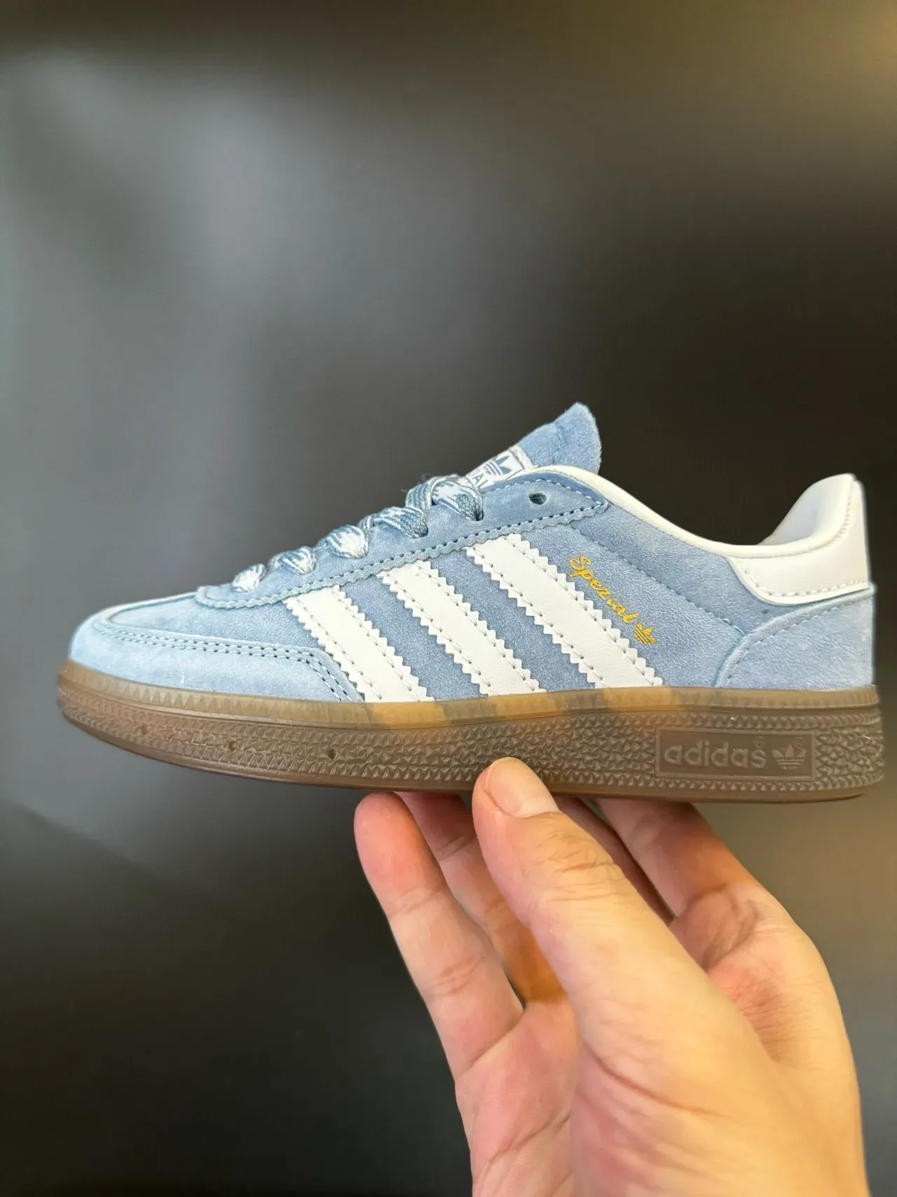 Adidas Spezial Light Blue Suede Lifestyle Sneakers 24