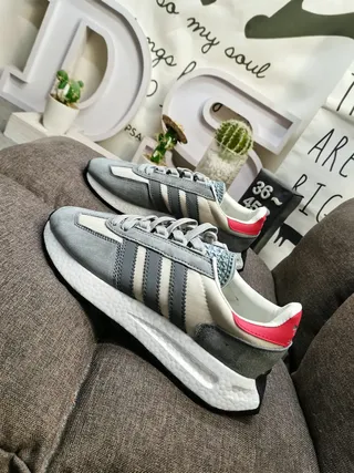 Adidas Spezial Navy Gray White Stripes Lifestyle Sneakers 17