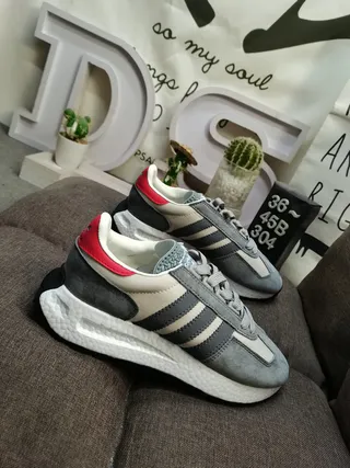 Adidas Spezial Navy Gray White Stripes Lifestyle Sneakers 19