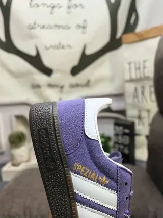 Adidas Spezial Purple Suede Lifestyle Sneakers 3
