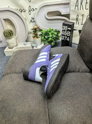 Adidas Spezial Purple Suede Lifestyle Sneakers 6