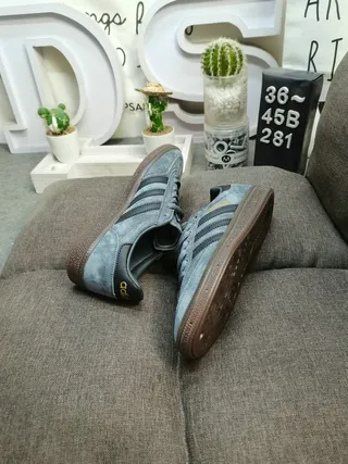 Adidas Spezial Slate Gray Suede Lifestyle Sneakers 6