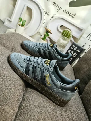 Adidas Spezial Slate Gray Suede Lifestyle Sneakers 7