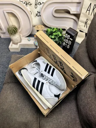 Adidas Spezial White and Black Lifestyle Sneakers 3