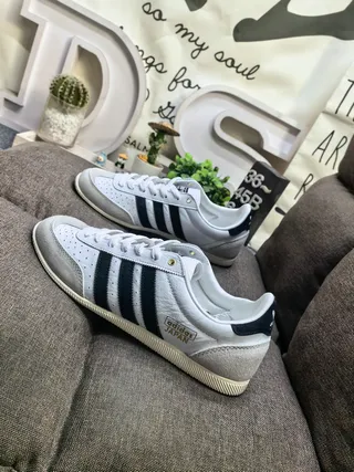 Adidas Spezial White and Black Lifestyle Sneakers 7