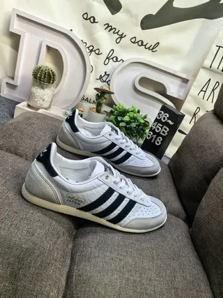 Adidas Spezial White and Black Lifestyle Sneakers 9