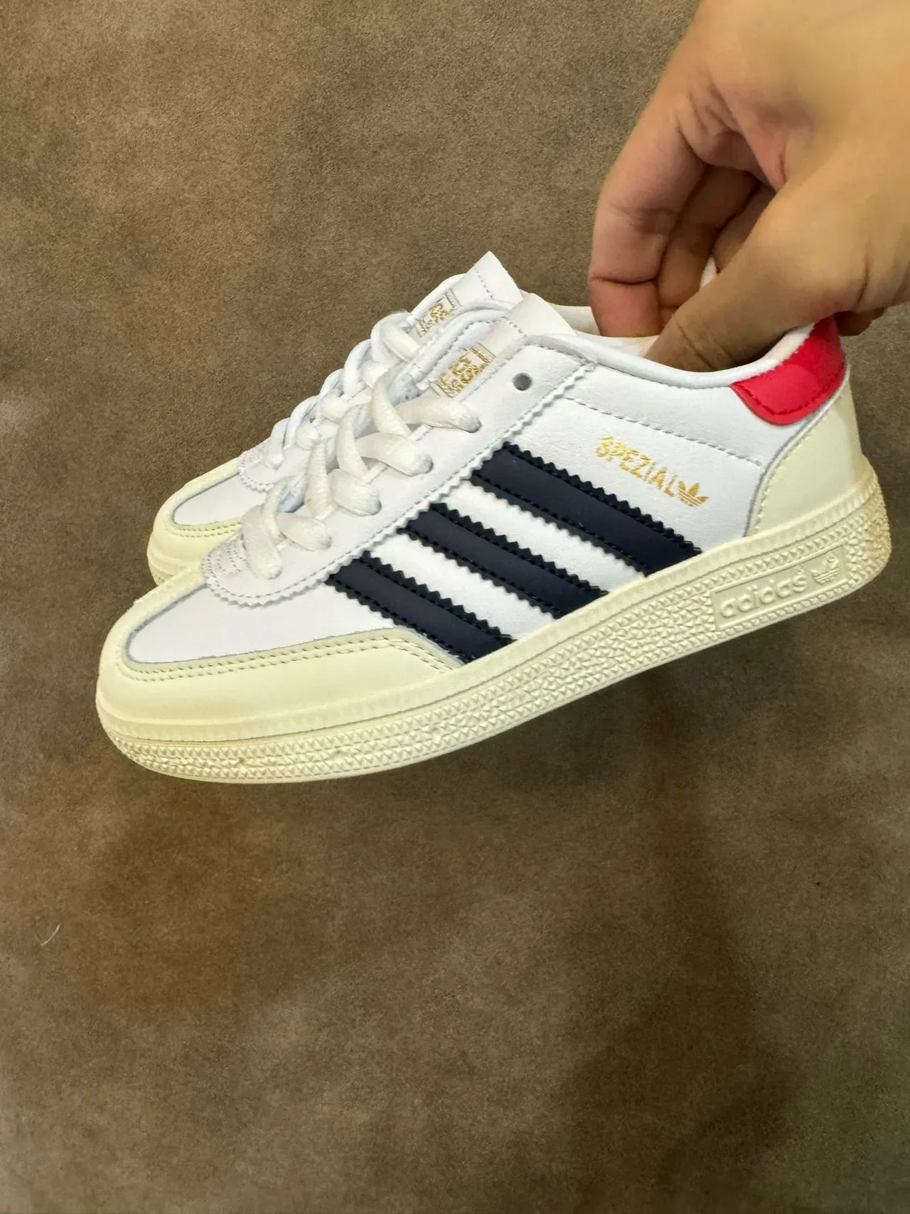 Adidas Spezial White Navy Red Lifestyle Sneakers 3