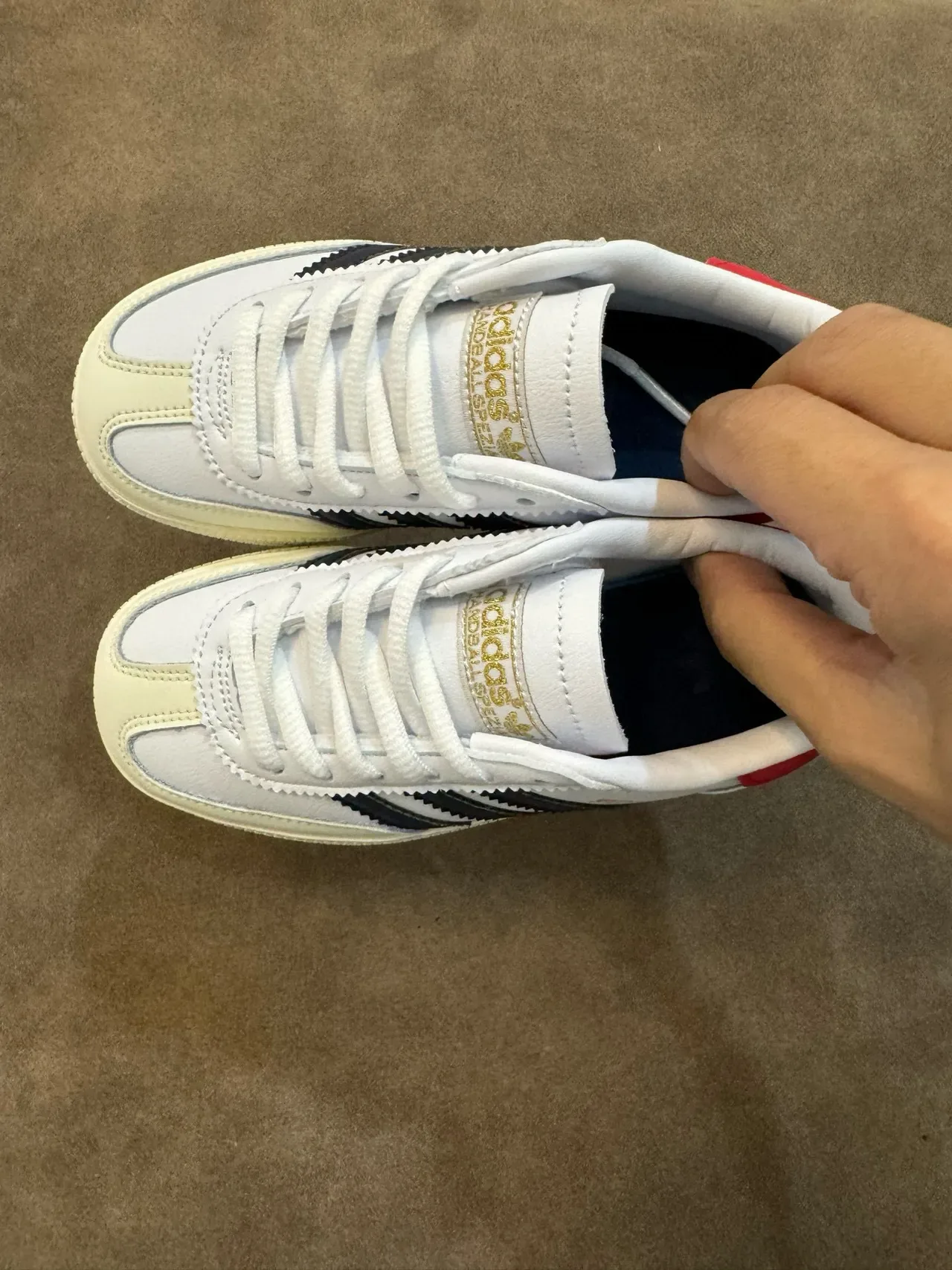 Adidas Spezial White Navy Red Lifestyle Sneakers 4