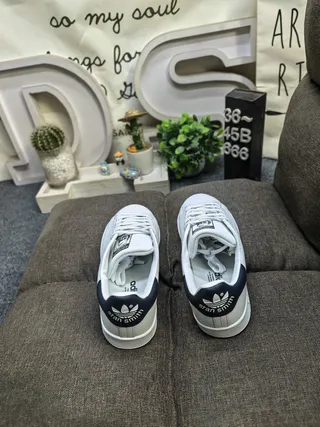 Adidas Stan Smith White and Pink Lifestyle Sneakers 18