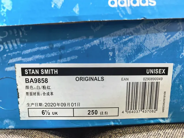 Adidas Stan Smith White and Pink Lifestyle Sneakers 22