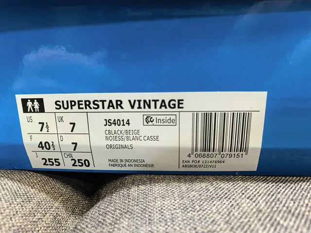 Adidas Superstar Black and White Cracked Leather Lifestyle Sneakers 2