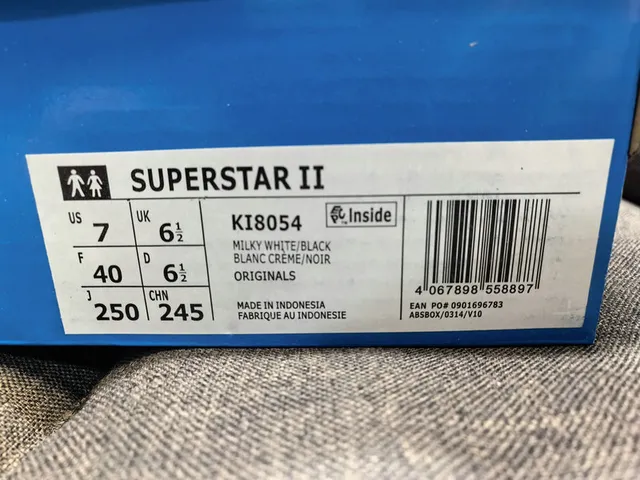 Adidas Superstar Black and White Lifestyle Sneakers 2