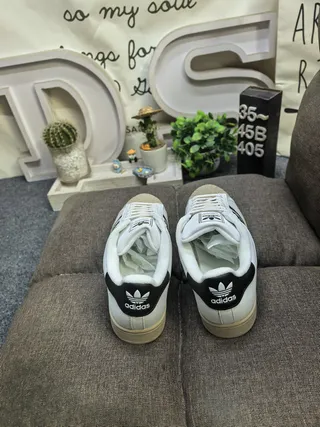 Adidas Superstar Black and White Lifestyle Sneakers 18