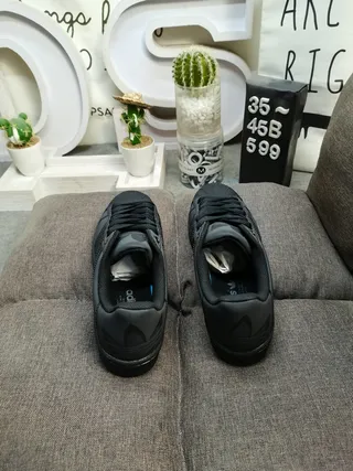 Adidas Superstar Black and White Lifestyle Sneakers 18
