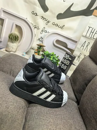 Adidas Superstar Black Silver Lifestyle Sneakers 9
