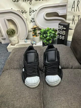 Adidas Superstar Black Silver Lifestyle Sneakers 10