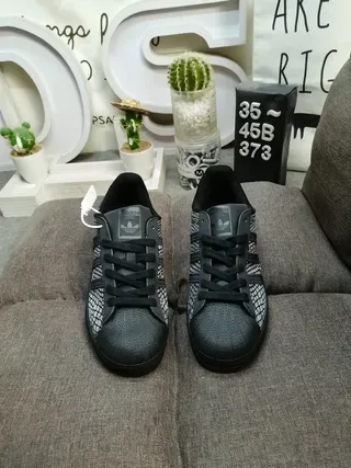 Adidas Superstar Camo-Print Off-White Lifestyle Sneakers 19