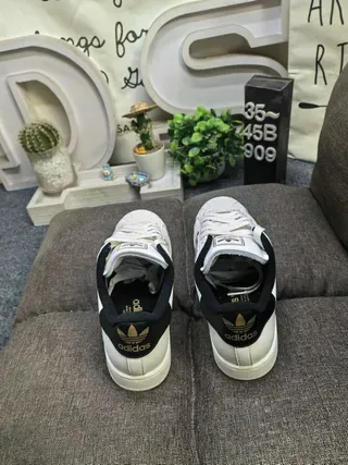 Adidas Superstar Coca-Cola Collaboration White Black Red Lifestyle Sneakers 18