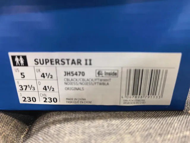Adidas Superstar White and Black Lifestyle Sneakers 2