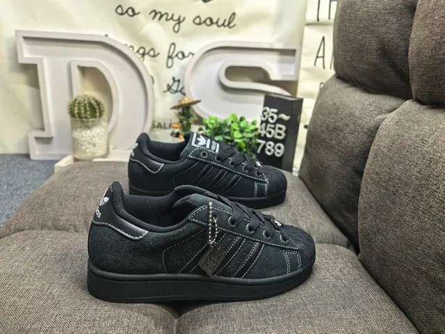 Adidas Superstar White and Black Lifestyle Sneakers 11