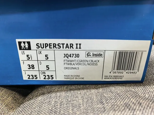 Adidas Superstar White and Forest Green Lifestyle Sneakers 2