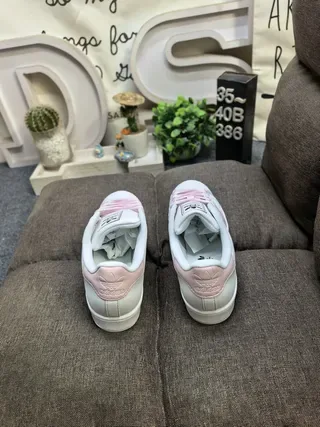 Adidas Superstar White and Silver Metallic Lifestyle Sneakers 8