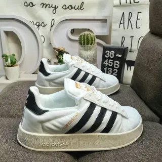 Adidas Superstar White Black Gold Lifestyle Sneakers
